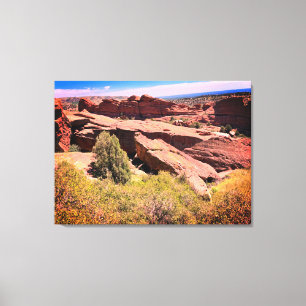Red Rocks of Colorado  Canvas Print