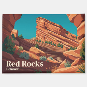 Red Rocks Park and Amphitheatre USA Magnet