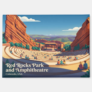 Red Rocks Park and Amphitheatre USA Magnet