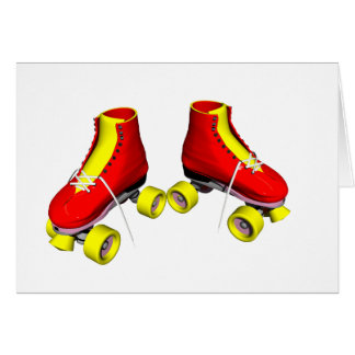 Red Roller Skates