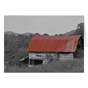 red roof barn