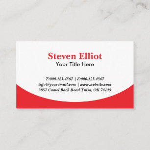 Red Roofers Professional Roofing Service Business Card