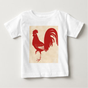 Red Rooster Baby T-Shirt