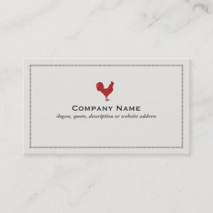 Red Rooster Country Farm Business Card