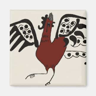 Red Rooster Magnet