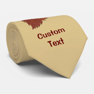 Red Rooster's Head Tie