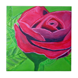 Red Rose2 Tile