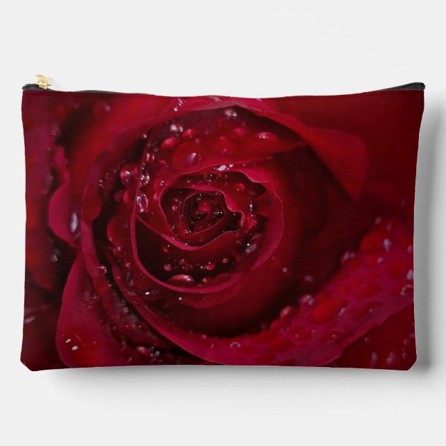 Red rose accessory pouch (Front)