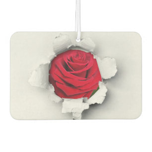 Red rose air freshener