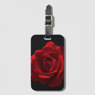 Red Rose bc ltcnm Luggage Tag