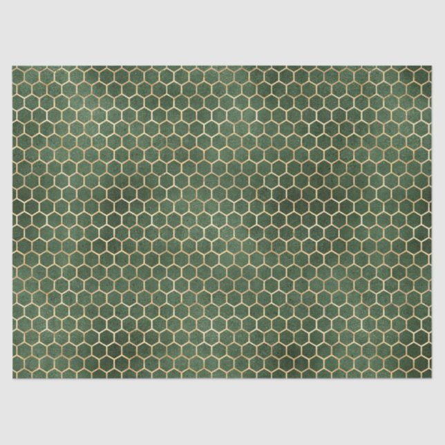 Red Rose Bee Series Design 1 Tissue Paper (Front)