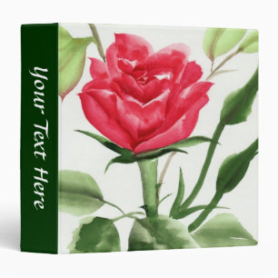 Red Rose Binder