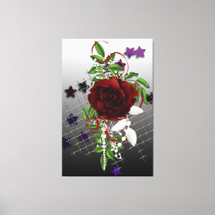 Red Rose Canvas Print