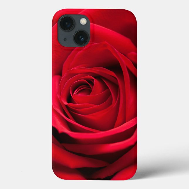 Red Rose Case-Mate iPhone Case (Back)