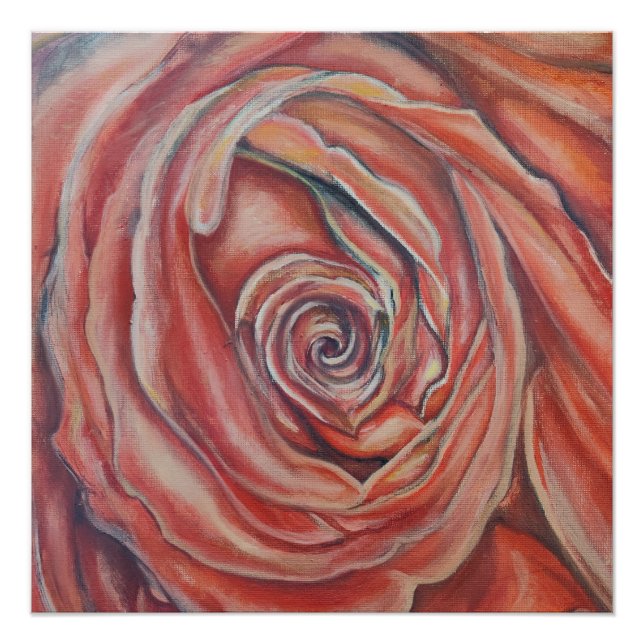 Red rose centre poster (Front)