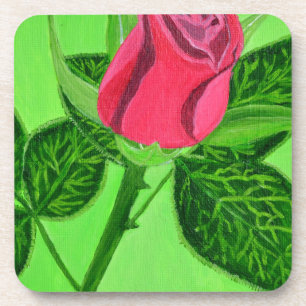 Red Rose Coaster