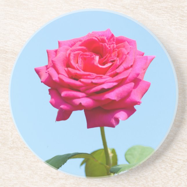 Red rose coaster (Front)
