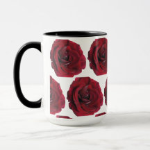 Red Rose Coffee / Tea Mug For Her