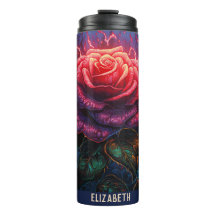 Red Rose Corporate Tea Tumbler