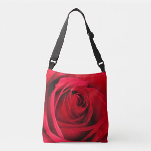 Red Rose Crossbody Bag