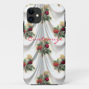 Red rose curtain Thunder_Cove iPhone 11 Case