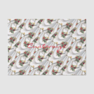Red rose curtain Thunder_Cove Tissue Paper