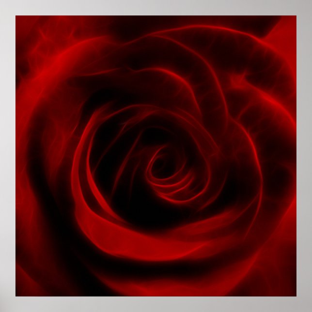 Red Rose depth of love Poster (Front)