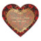 Red Rose Elegance - Gold Heart