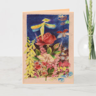 Red Rose elve Card