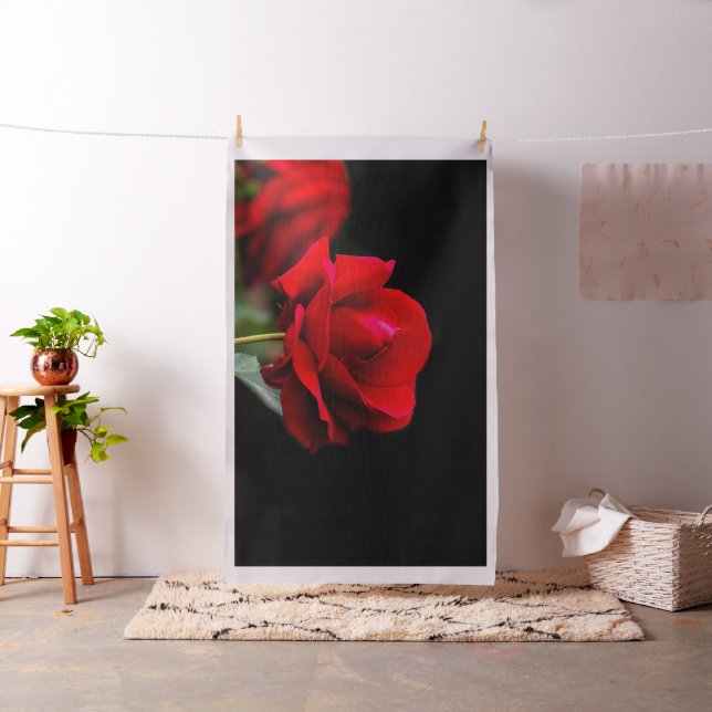 Red rose fabric (In Situ)
