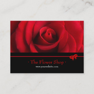 Red Rose Florist business card