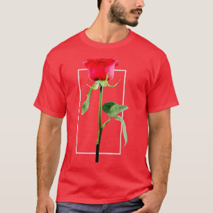 Red Rose Flower (2) T-Shirt