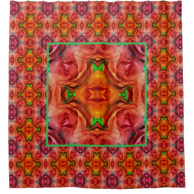 Red Rose Flower Nature Abstract  (Front)