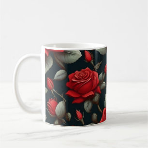 Red Rose Flowers: Symbol of Love and Passion Coffee Mug