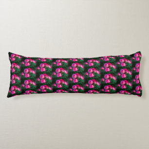 Red Rose Garden Body Pillow