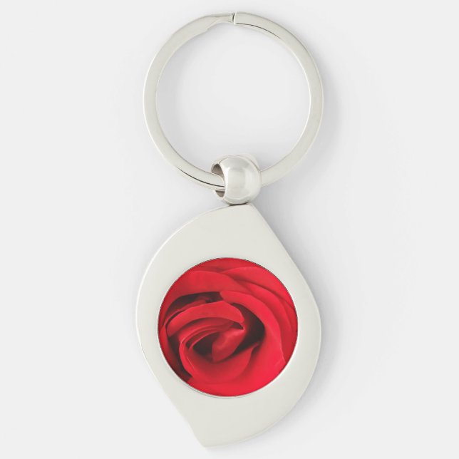 Red Rose Keychain (Front)