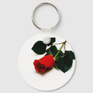 Red Rose Keychain