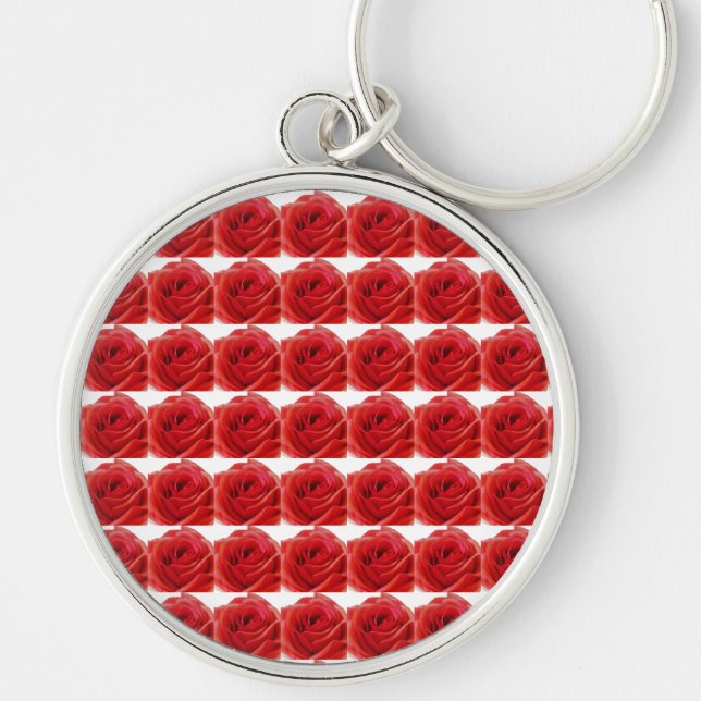 Red Rose Keychain (Front)