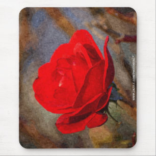 Red Rose Mouse Pad