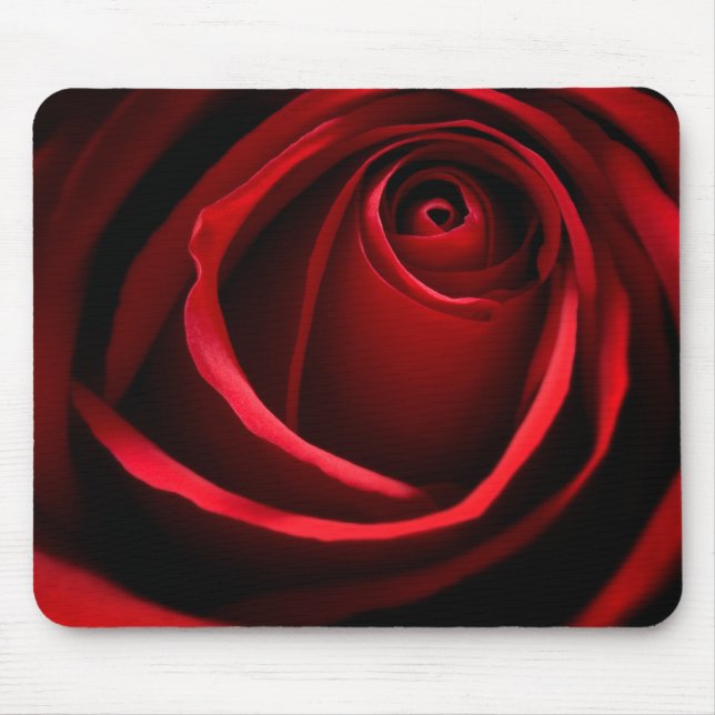 Red Rose Mousepad (Front)