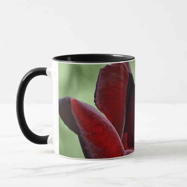Red Rose Mug (Left)