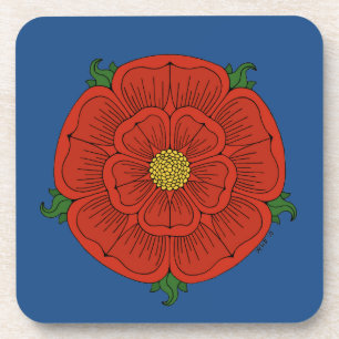 Red Rose of Lancaster Coaster