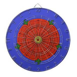 Red Rose of Lancaster Dartboard