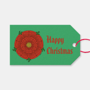 Red Rose of Lancaster Gift Tags