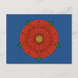 Red Rose of Lancaster Postcard