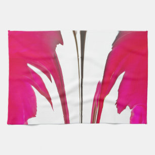 Red Rose Petals Customize Product Kitchen Towel