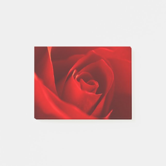 Red Rose Photo Post-it Notes (Front)