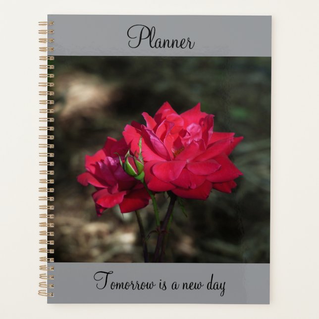Red Rose Planner (Devant)