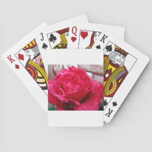 Red Rose Playing Cards