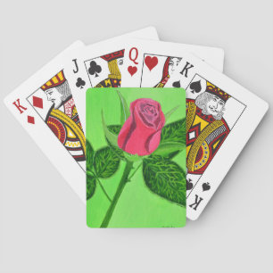 Red Rose Playing Cards